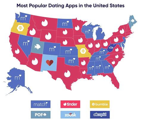Dating app map